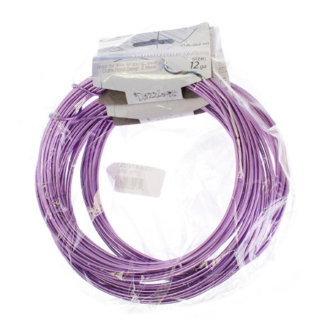 Aluminum Wire 12ga (2.5mm) 30ft Round 