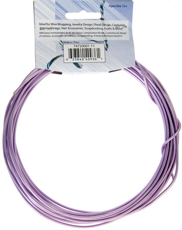 Aluminum Wire 12ga (2.5mm) 30ft Round 