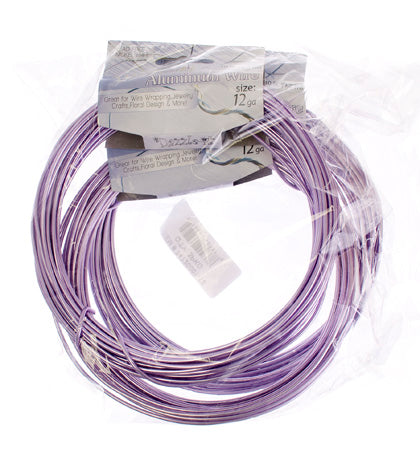 Aluminum Wire 12ga (2.5mm) 30ft Round 