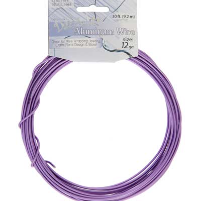 Aluminum Wire 12ga (2.5mm) 30ft Round