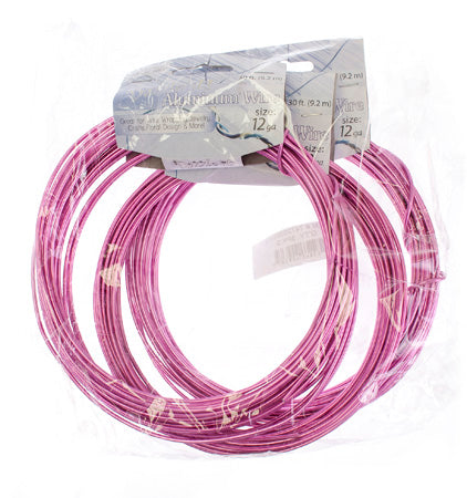 Aluminum Wire 12ga (2.5mm) 30ft Round 