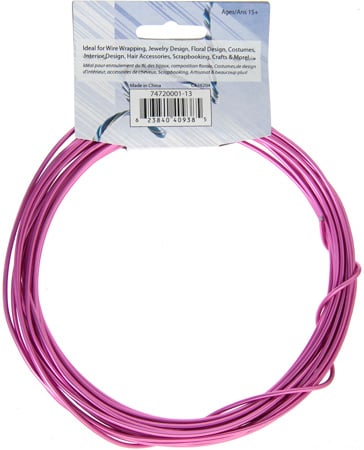 Aluminum Wire 12ga (2.5mm) 30ft Round 