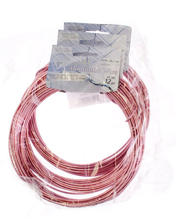 Aluminum Wire 12ga (2.5mm) 30ft Round 