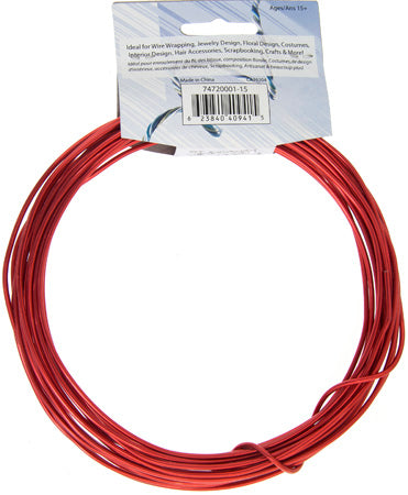 Aluminum Wire 12ga (2.5mm) 30ft Round 