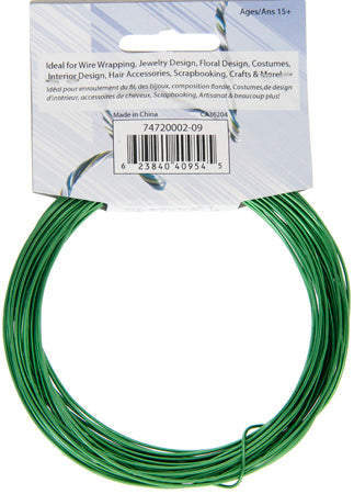 Aluminum Wire 18ga (1.2mm) 30ft Round 