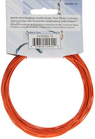 Aluminum Wire 18ga (1.2mm) 30ft Round 