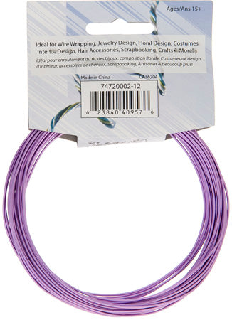 Aluminum Wire 18ga (1.2mm) 30ft Round 