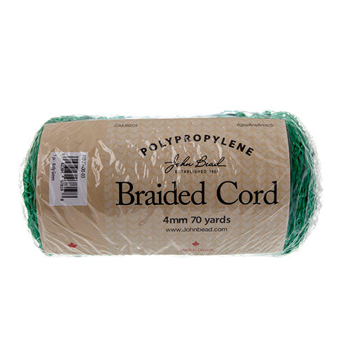 Braided Macrame Cord 4mm 70yds 