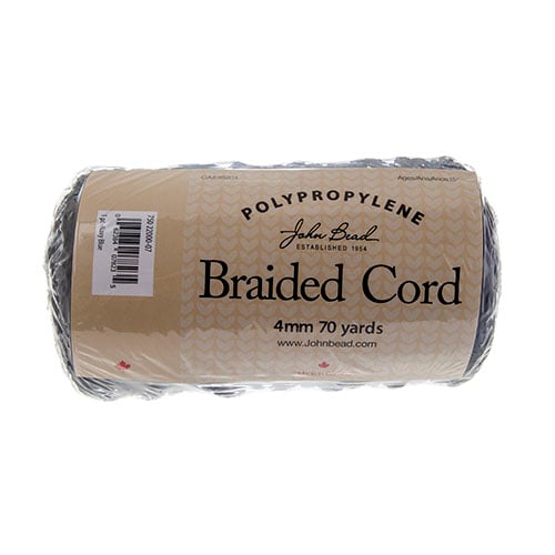 Braided Macrame Cord 4mm 70yds 
