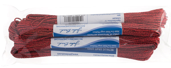 Metallic Braided Cord 2mm 12m 