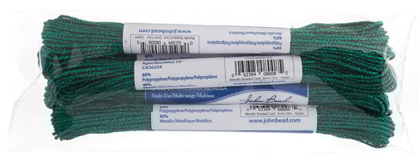 Metallic Braided Cord 2mm 12m 