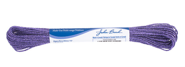 Metallic Braided Cord 2mm 12m 