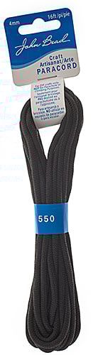 Craft Paracord 16ft (4.8m) 4mm 