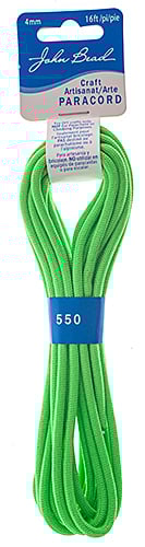 Craft Paracord 16ft (4.8m) 4mm 