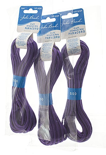 Craft Paracord 16ft (4.8m) 4mm 