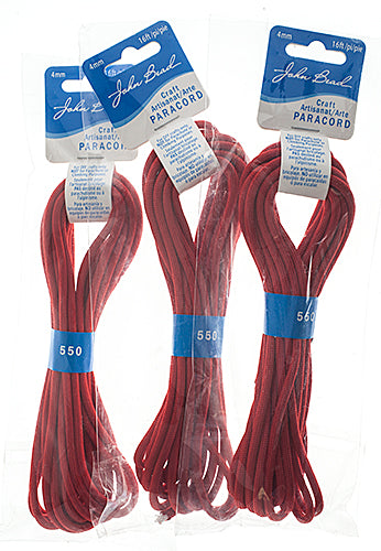 Craft Paracord 16ft (4.8m) 4mm 