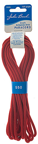 Craft Paracord 16ft (4.8m) 4mm 