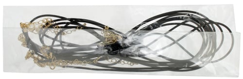 Necklace - Rubber Cord 2mm W/ Spring Ring & Extender