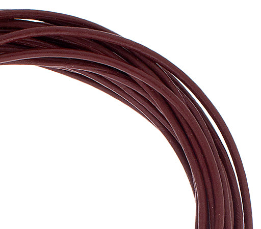 Dazzle-It Genuine Leather Cord 1.5mm Round  5yds