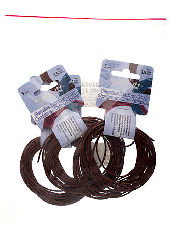 Dazzle-It Genuine Leather Cord 1.5mm Round  5yds