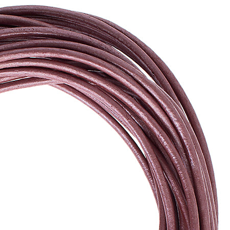 Dazzle-It Genuine Leather Cord 1.5mm Round  5yds