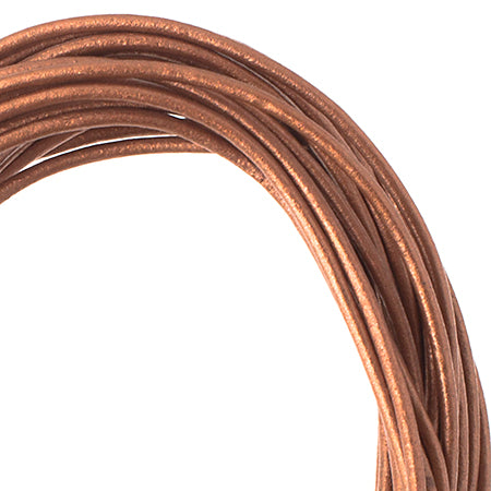 Dazzle-It Genuine Leather Cord 1.5mm Round  5yds