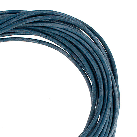 Dazzle-It Genuine Leather Cord 1.5mm Round  5yds