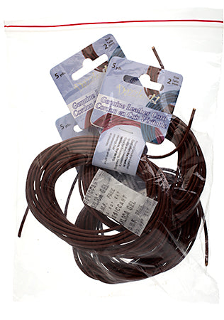 Dazzle-It Genuine Leather Cord 2mm Round  5yds