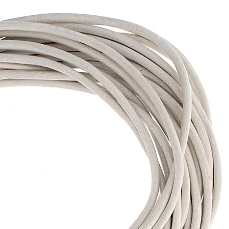 Dazzle-It Genuine Leather Cord 2mm Round  5yds