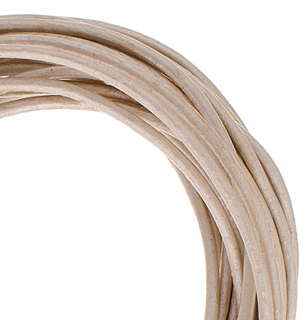 Dazzle-It Genuine Leather Cord 2mm Round  5yds