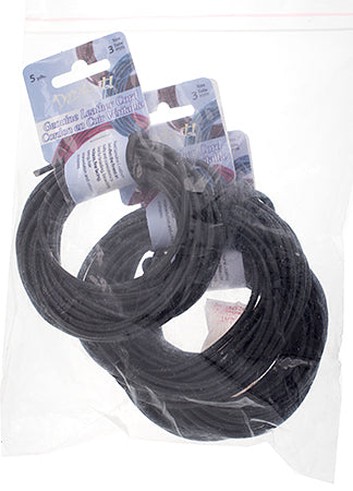 Dazzle-It Genuine Leather Cord 3mm Round  5yds