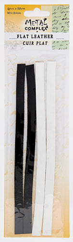 Flat Leather 10x2mm (4Pcsx20cm) 