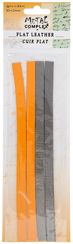 Flat Leather 10x2mm (4Pcsx20cm) 