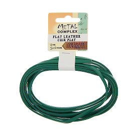 Flat Leather 5x2mm (2m/Card)
