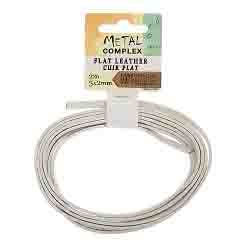 Flat Leather 5x2mm (2m/Card)