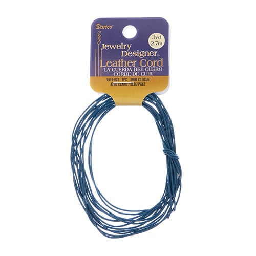 Leather Cord 1mm 2.7m/3yd