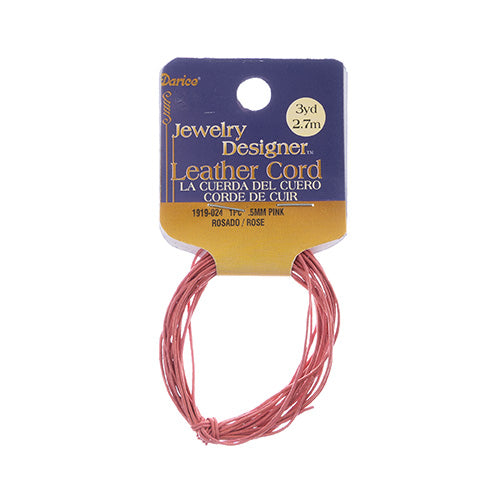 Leather Cord 1mm 2.7m/3yd