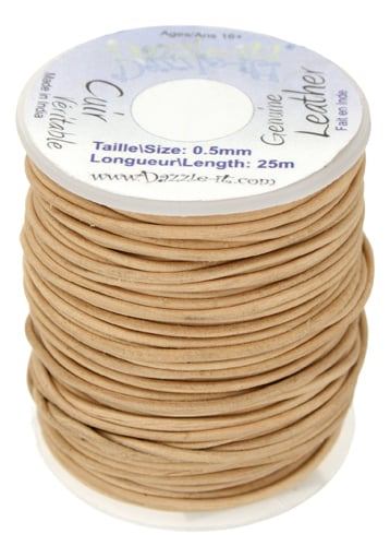 Dazzle-It Genuine Leather Cord