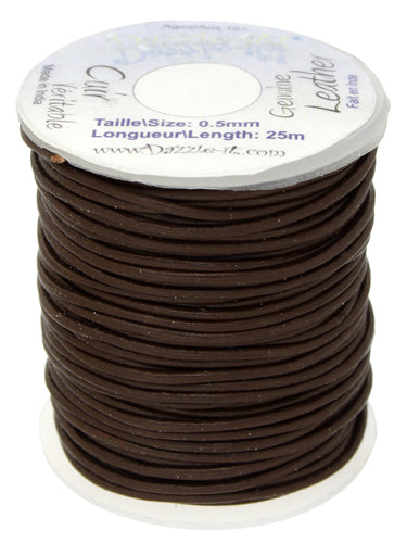 Dazzle-It Genuine Leather Cord