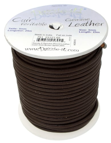 Dazzle-It Genuine Leather Cord