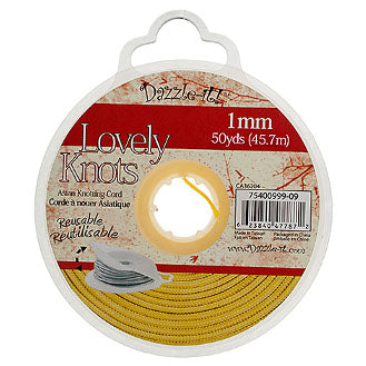 Lovely Knots/Knotting Cord 1mm 50yds W/ Bobbin
