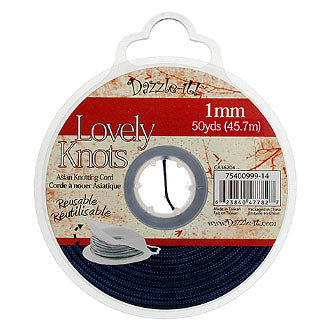 Lovely Knots/Knotting Cord 1mm 50yds W/ Bobbin
