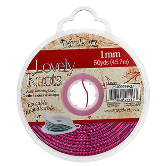 Lovely Knots/Knotting Cord 1mm 50yds W/ Bobbin