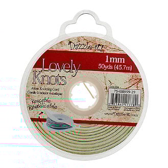 Lovely Knots/Knotting Cord 1mm 50yds W/ Bobbin