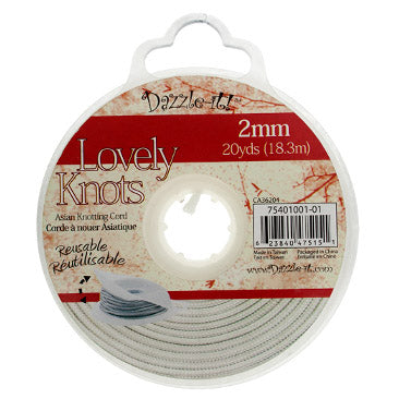 Lovely Knots/Knotting Cord 2mm 20yds With Bobbin