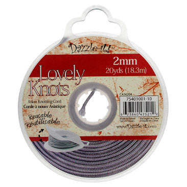 Lovely Knots/Knotting Cord 2mm 20yds With Bobbin