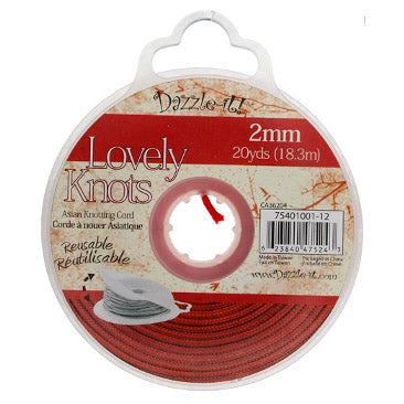 Lovely Knots/Knotting Cord 2mm 20yds With Bobbin