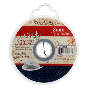 Lovely Knots/Knotting Cord 2mm 20yds With Bobbin
