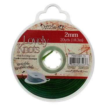 Lovely Knots/Knotting Cord 2mm 20yds With Bobbin