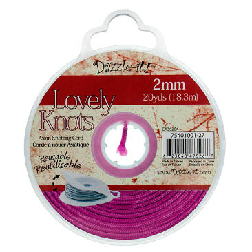 Lovely Knots/Knotting Cord 2mm 20yds With Bobbin